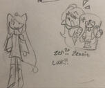 Tina had some characters of her own too! Btw Zen is Ruru's second name. (May 24)